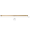 36" Macramé Wood Hanger by Loops & Threads®